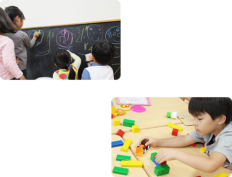 おやつ・自由遊び風景2